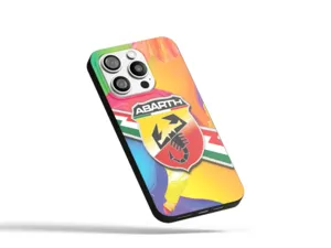 Fiat Abarth Étui Smartphone Pro Haut de Gamme Robuste